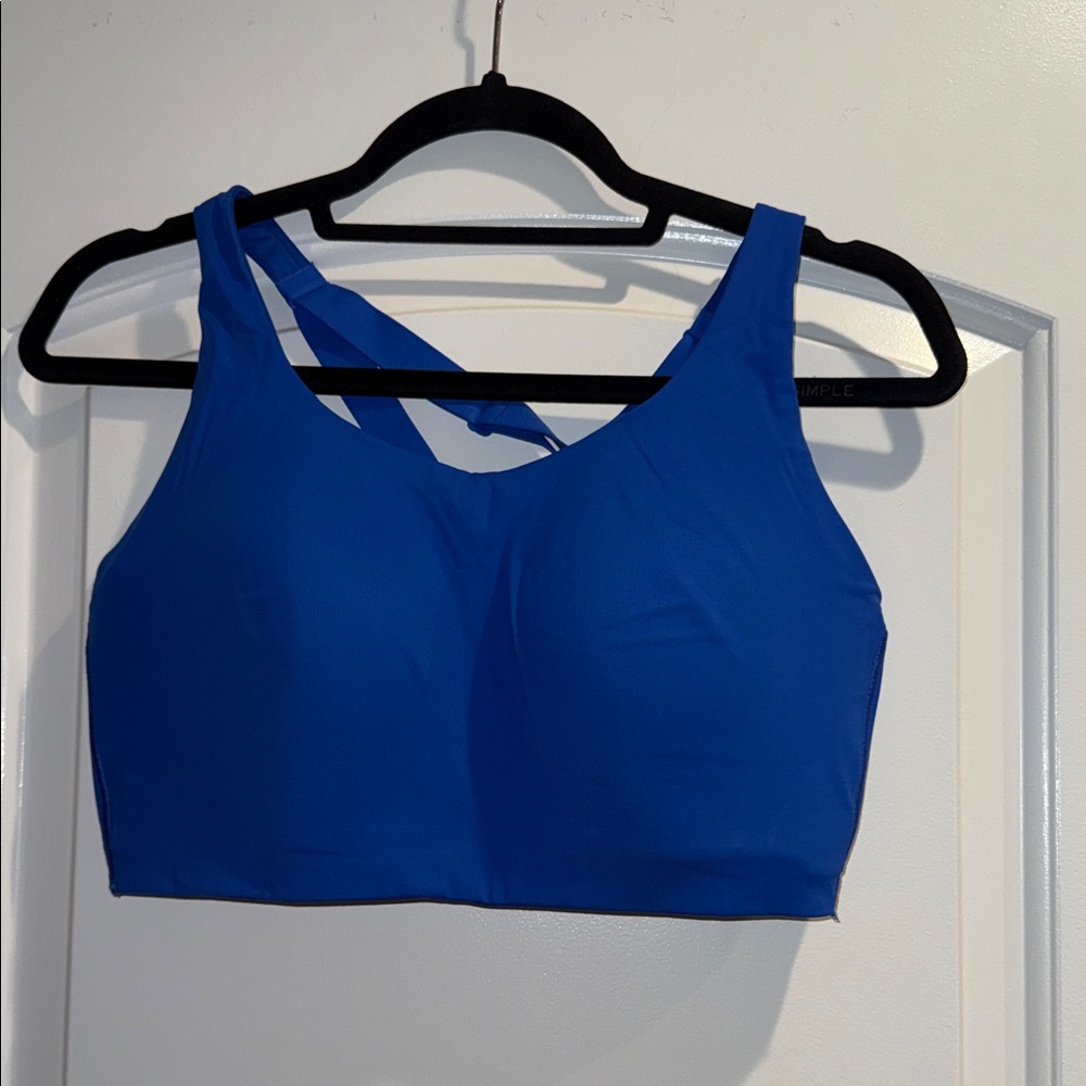 Lululemon Energy Bra High Support Blazer Blue Tone